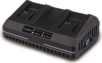 Scheppach SDBC2.4A – 20 V dvojitá nabíjačka 2,4 A