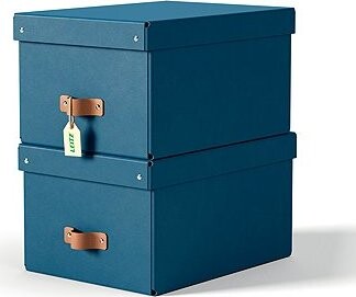 LEITZ Puro, veľkosť M, námornícky modrý – sada 2 ks