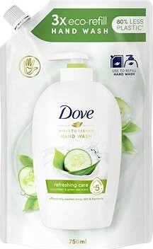DOVE Tekuté mydlo Refreshing Care náhradná náplň 750 ml