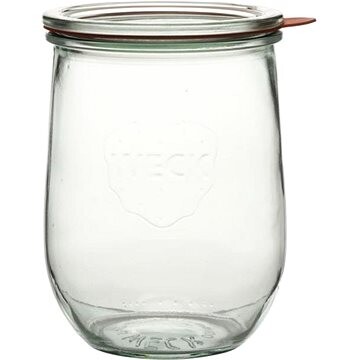 Weck Zaváracie poháre 1 l, tvar tulipán, 4 ks