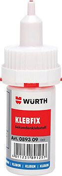 Würth Kyanoakrylátové lepidlo Klebfix, 20 g