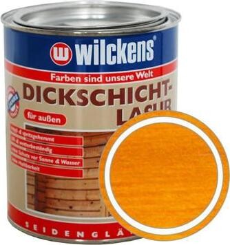 Wilckens Nemecká hrubovrstvá lazúra, Dickschicht Lasur 2500 ml, WI.11489200080