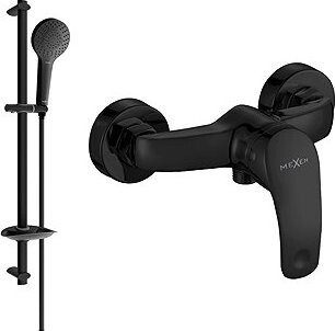 MEXEN Fabia DB05 sprchová batéria s príslušenstvom, čierna (74654DB05-70)