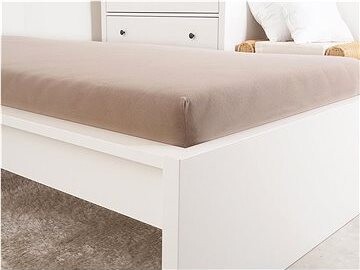 B.E.S. PETROVICE Prostěradlo dětské JERSEY 70 × 140 cm, hnědý ořech