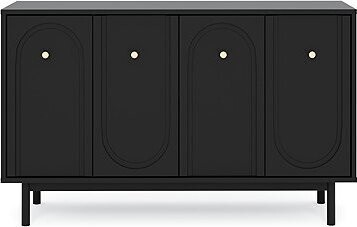 Mazoma komoda 4D, čierna