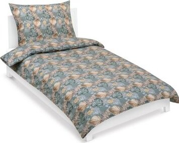 BELLATEX Obliečky bavlna 90/819 monstera s ružou 140 × 200, 70 × 90