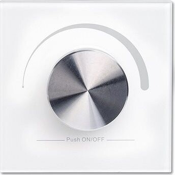 McLED RF nástenný ovládač – riadenie jasu, 1 zóna