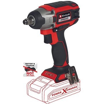 EINHELL Professional Rázový uťahovač AKU Impaxxo 18/230, 4510080 (bez AKU)