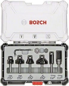 BOSCH Súprava fréz so 6 mm vretenom Trim & Edging 2.607.017.468