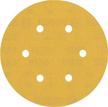 Bosch EXPERT Brúsne papiere C470 so 6 otvormi pre vibračné brúsky 150 mm, G 320, 5 ks 2.608.900.820