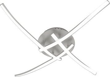 Brilagi – LED Stropné svietidlo STRIPES LED/32 W/230 V strieborné