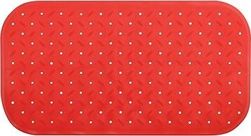 MSV protiskluzová podložka do vany Class, červená, 36 × 65 cm