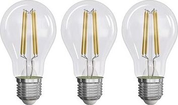 EMOS Filament A60 A CLASS / E27 / 3,8 W (60 W) / 806 lm / neutrálna biela, 3 ks