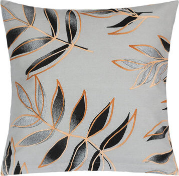 Bellatex Obliečka 90/945 40 × 40 cm listy sivá