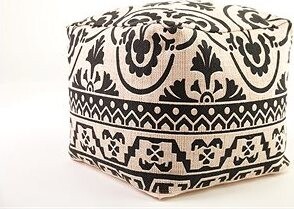 Taburet POUF 40 × 40 × 35 cm, dekor 1