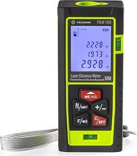 FIELDMANN Laserový diaľkomer 50 m FDLM 1050 (3× AAA)