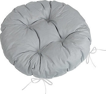 BELLATEX Sedák ADÉLA 62\302 okrúhly prešívaný priemer 40 cm uni sivý