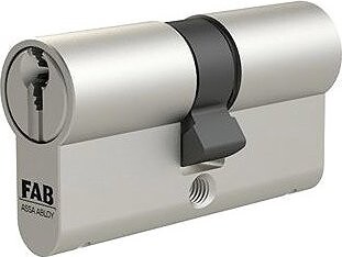 FAB bezpečnostná vložka 4.00/DPNs 40+40 s prestupovou spojkou, 5 kľúčov