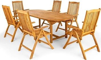 DOPPLER Súprava záhradného nábytku TAMAN DORSET veľký 6 + 1