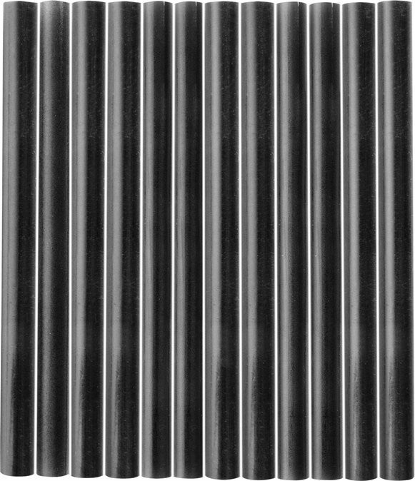 EXTOL CRAFT Tyčinky tavné čierne 7,2 mm, 12 ks 9912