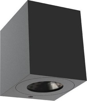 NORDLUX Vonkajšie nástenné LED svietidlo Canto Kubi 2, 104 × 87 × 100 mm, čierne