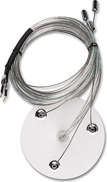 McLED Závesná súprava na svietidlo Nova R 600, 1,1 m, biela farba rozety