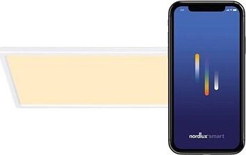 Nordlux Ultratenký stmievateľný LED panel Harlow Smart IP54 RGB – biela