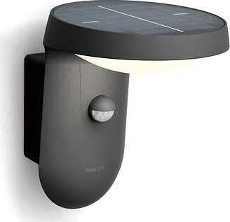 Philips LED Vonkajšie solárne nástenné svietidlo so senzorom TYLA 3000K