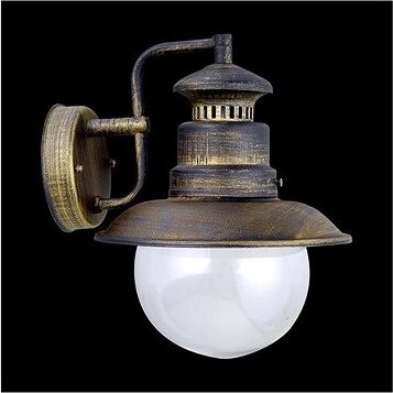 Luxera 48400 – Vonkajšie nástenné svietidlo LIMASSOL 1× E27/60 W/230 V IP44