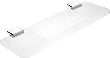 Nimco Polica do kúpeľne a sprchy 40 cm – plexisklo kov Kibo Ki-X340-26