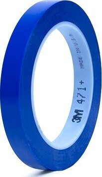 3M vinylová maskovacia a airbrushová páska páska 471+, Indigo, 12 mm