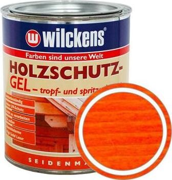 Wilckens Nemecká gélová lazúra s olejom na ochranu dreva, Holzschutz gél, WI.17081600050