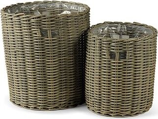 NOELA Kvetináč ARNHEM 2 ks 37 cm + 32 cm