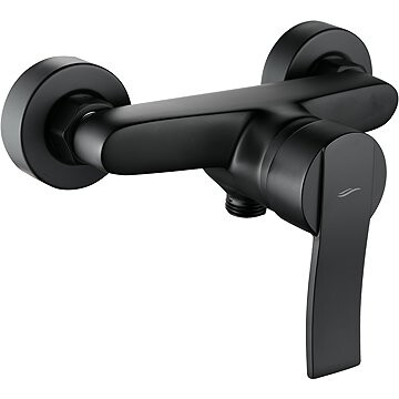 Kuchinox MADERA nástenná sprchová batéria bez príslušenstva, čierna (BQM_740D)