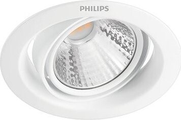 Philips Pomeron podhľadové LED svietidlo 1× 5 W, 330 lm, 2700 K, krokovo stmievateľné IP20, biele