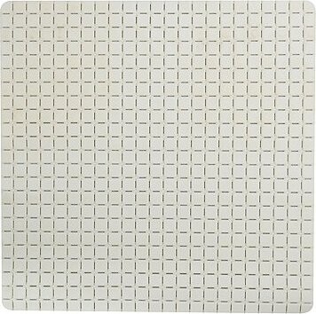 MSV protiskluzová podložka do sprchy Quadro, bílá, 54 × 54 cm