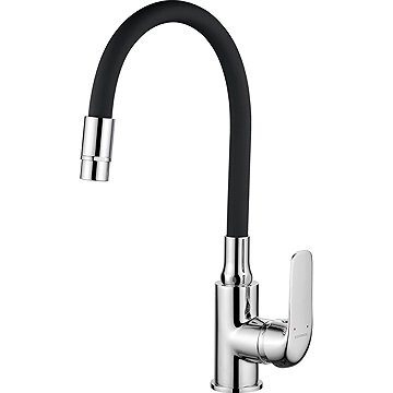 Kuchinox ELZA drezová batéria stojanová s elastickým ramenom a 2-funkčným výtokom (BKE_762D)