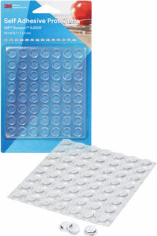 3M Bumpon sada ochranných dorazov 12,7 × 3,5 mm, 56 ks