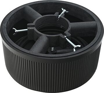 COMPASS Stojan na stromček – plast, čierny, objem 5 l