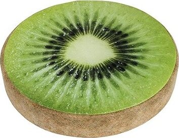 BELLATEX s.r.o. Podsedák ORESTE okrúhly 38 × 6 cm 38/140 kivi