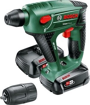 BOSCH Vŕtacie kladivo AKU Uneo Maxx 18 Li, 2× 2,5Ah 0.603.952.327