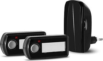 Elektrobock BZ11-12 čierny bezdrôtový zvonček