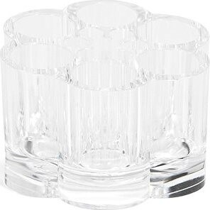 Compactor organizér na štetce a na kozmetiku číry plast