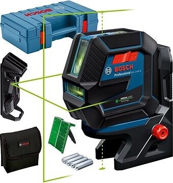 BOSCH Professional Krížový laser samonivelačný GCL 2-50 G RM 10 0.601.066. M02 (4× AA)