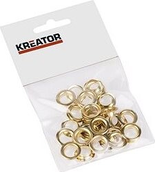 KREATOR Krúžky hliník 10 mm 25 ks KRT616108