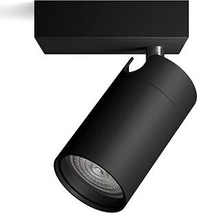 Philips Idris bodové kúpeľňové svietidlo 1×, GU10, 5 W, bez zdroja, IP44, čierne