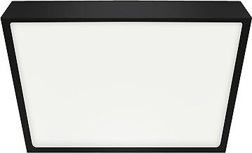 Luxera LENYS II. prisadené LED svietidlo 18 W/štvorcové/čierne