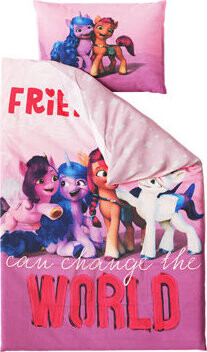 TEXTILOMANIE Detské obliečky MY LITTLE PONY FRIENDSHIP ružové