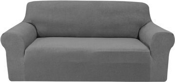 TEXTILOMANIE Napínací poťah na dvojmiestnu sedačku Mondo, šedý