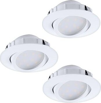 Eglo – SÚPRAVA 3× LED Podhľadové svietidlo 3× LED / 6 W / 230 V